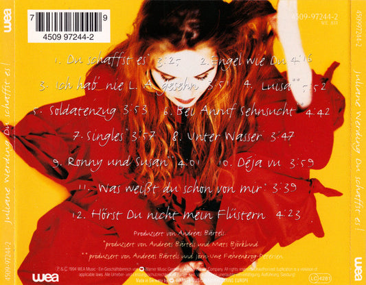 Juliane Werding : Du Schaffst Es! (CD, Album)