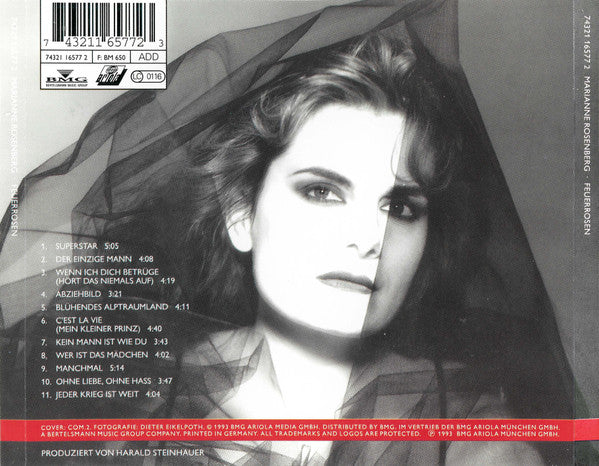 Marianne Rosenberg : Feuerrosen (CD, Album)