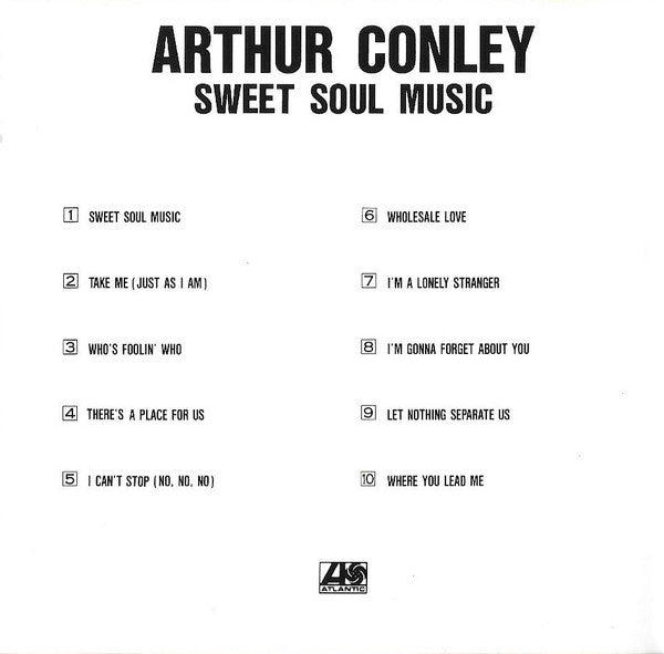 Arthur Conley : Sweet Soul Music (CD, Album, RE)