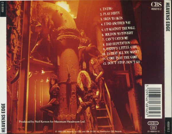 Heavens Edge : Heavens Edge (CD, Album)