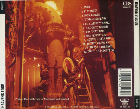 Heavens Edge : Heavens Edge (CD, Album)