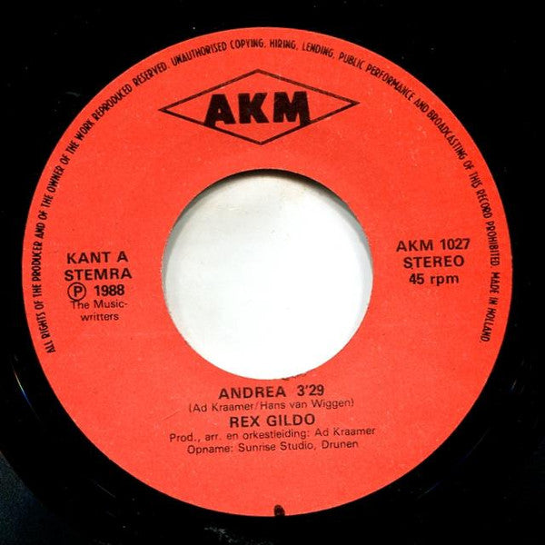 Rex Gildo : Andrea (7", Single)