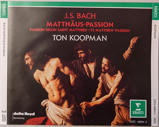 Johann Sebastian Bach, Ton Koopman : Matthäus-Passion (3xCD, Album + Box)
