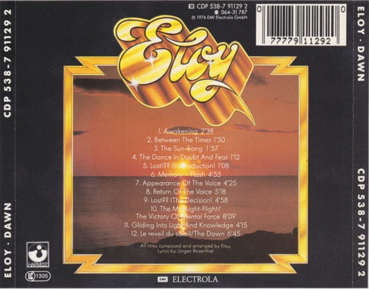 Eloy : Dawn (CD, Album, RE)
