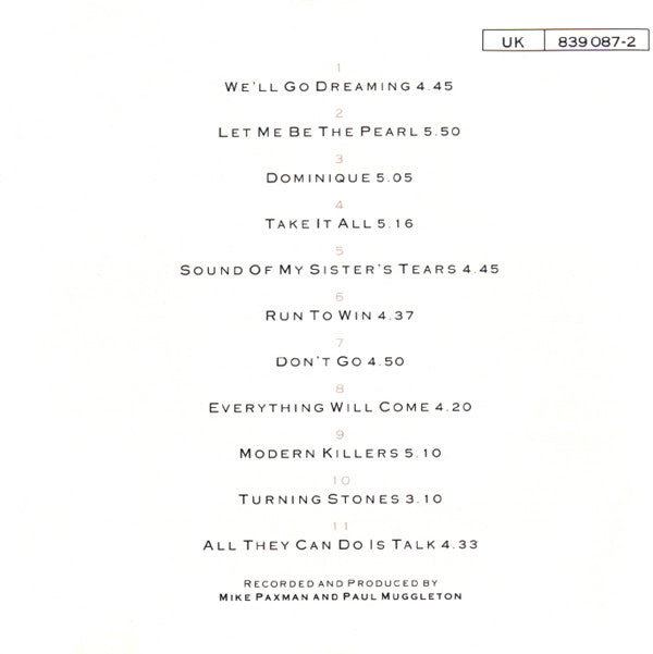 Judie Tzuke : Turning Stones (CD, Album)