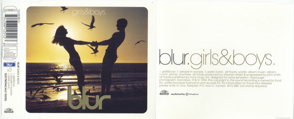 Blur : Girls & Boys (CD, Single, CD2)