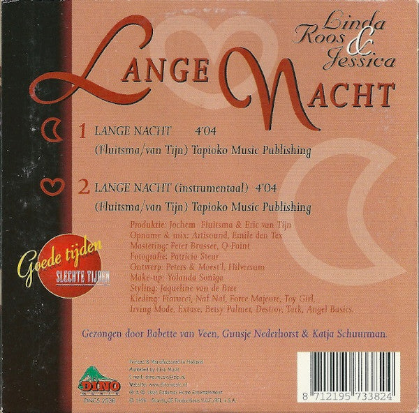 Linda, Roos & Jessica : Lange Nacht (CD, Single)