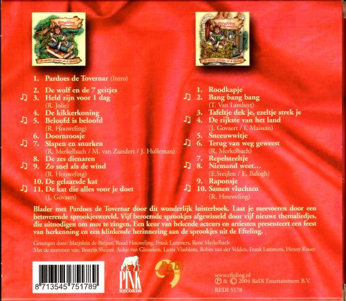 Various : Efteling Sprookjes (2xCD, Box)