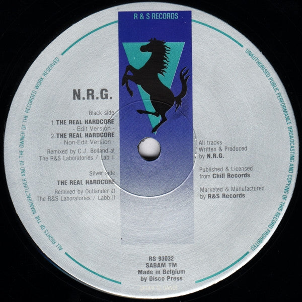 N.R.G. : The Real Hardcore (12")