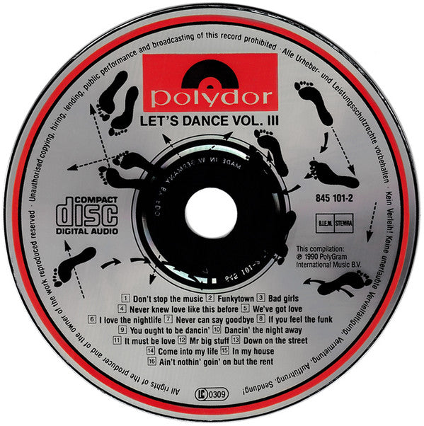 Various : Let's Dance Vol. 3 (CD, Comp)