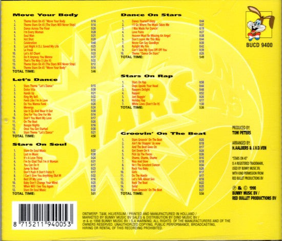Stars On 45 : The Clubhits - New '98 Recordings (CD, Album)