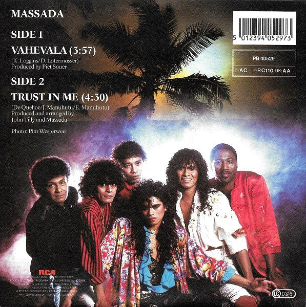 Massada (2) : Vahevala (7", Single)