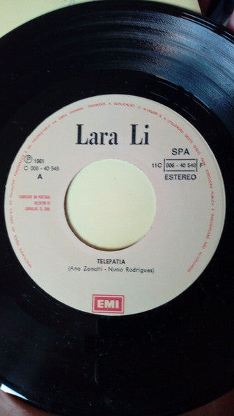 Lara Li : Telepatia (7", Single)