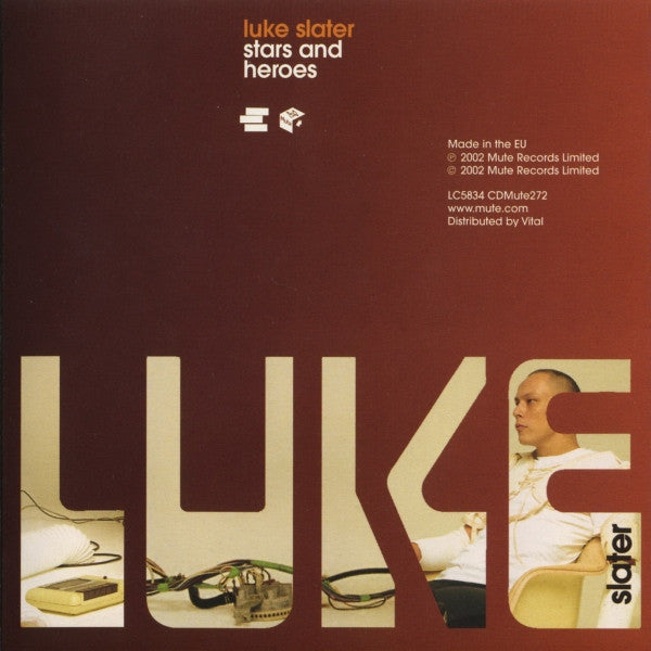 Luke Slater : Stars And Heroes (CD, Single)