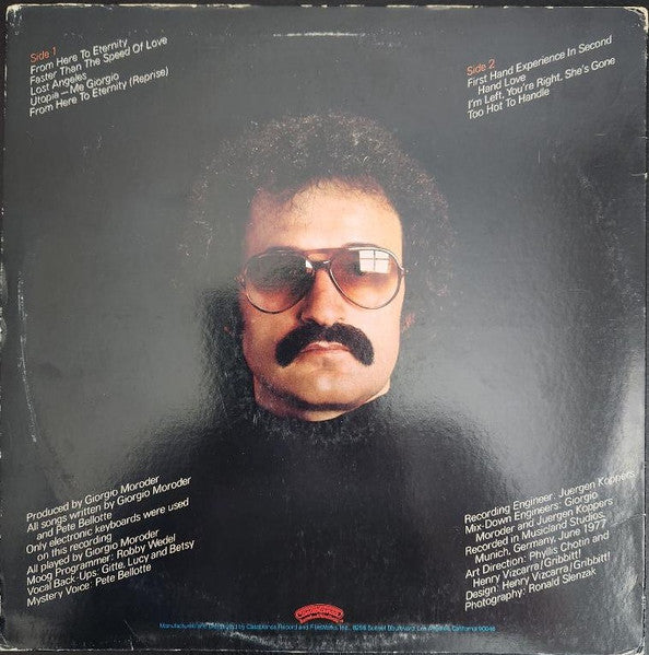 Giorgio* : From Here To Eternity (LP, Album, Ter)