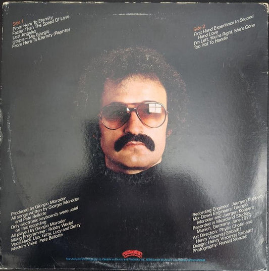 Giorgio* : From Here To Eternity (LP, Album, Ter)