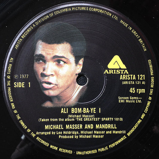 Michael Masser & Mandrill : Ali Bom-Ba-Ye (12")