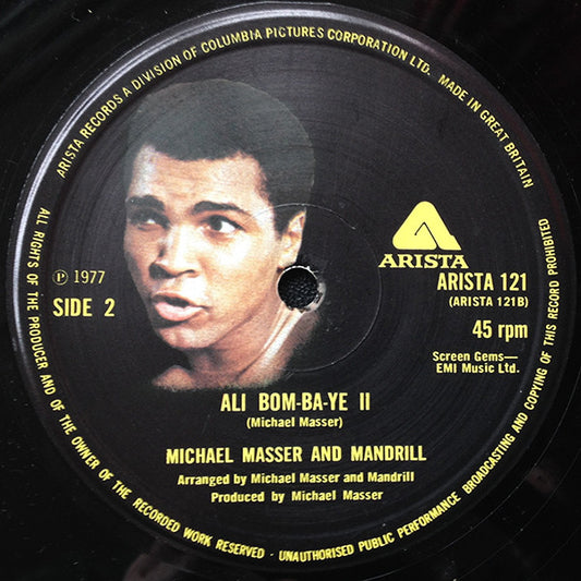 Michael Masser & Mandrill : Ali Bom-Ba-Ye (12")