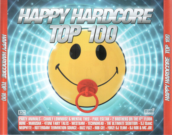 Various : Happy Hardcore Top 100 (3xCD, Mixed)