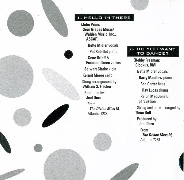 Bette Midler : Experience The Divine (Greatest Hits) (CD, Comp)