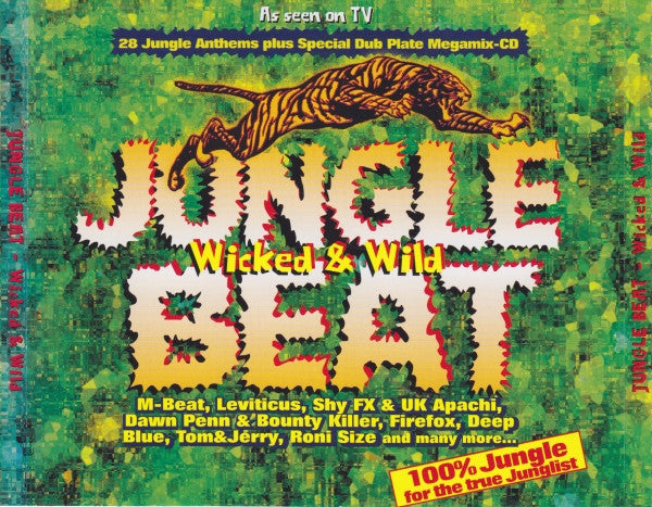 Various : Jungle Beat (Wicked & Wild) (2xCD + CD, Mixed + Comp)