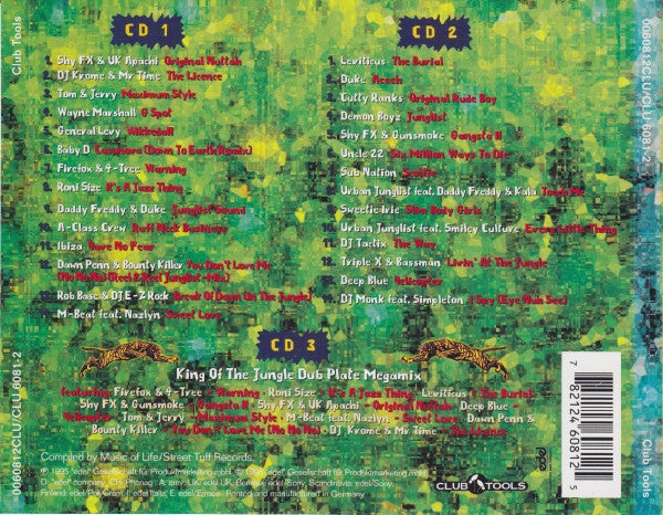 Various : Jungle Beat (Wicked & Wild) (2xCD + CD, Mixed + Comp)
