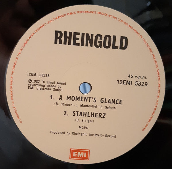 Rheingold : Looks Good On You (12")