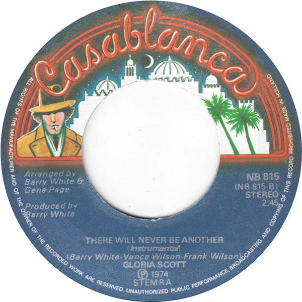 Gloria Scott : Just As Long As We're Together (7", Single)