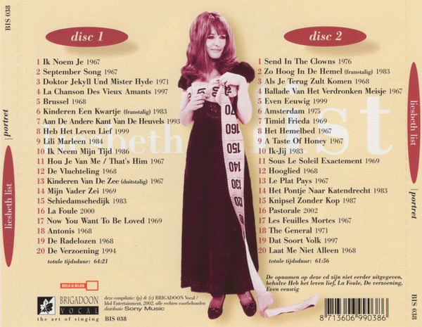 Liesbeth List : Portret (2xCD, Album)