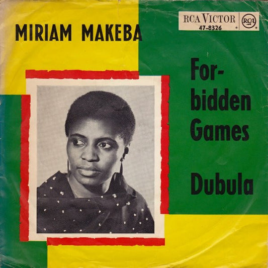 Miriam Makeba : Forbidden Games (7", Single)