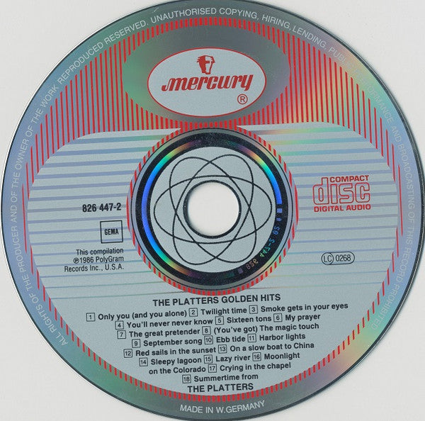 The Platters : Golden Hits (CD, Comp, RM)