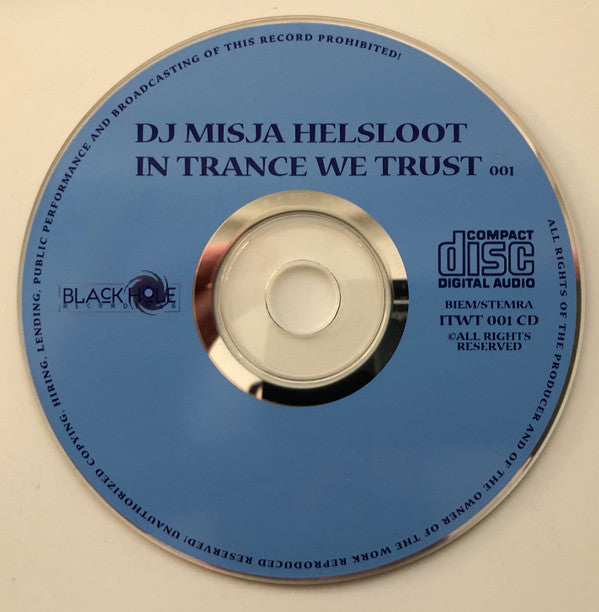 Misja Helsloot : In Trance We Trust 001 (CD, Comp, Mixed)