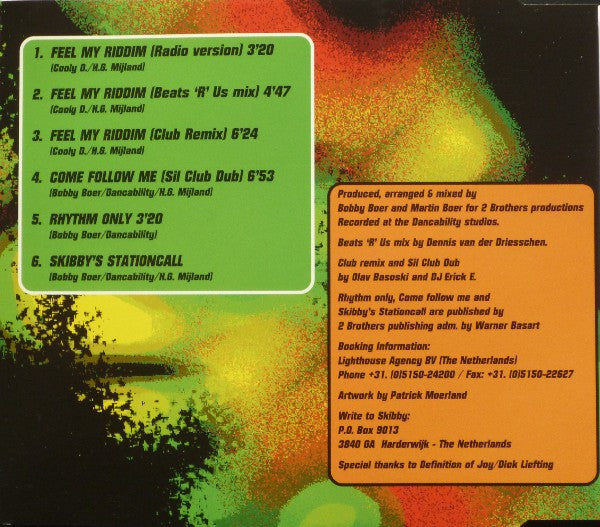 Skibby Featuring King Lover : Feel My Riddim (CD, Maxi)
