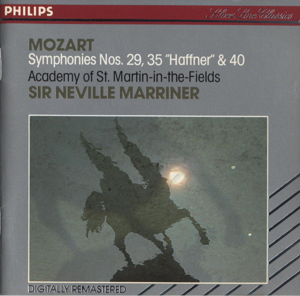 Mozart* • Academy Of St. Martin-in-the-Fields*, Sir Neville Marriner : Symphonies Nos. 29, 35 "Haffner" & 40 (CD, Comp, RM, RP)