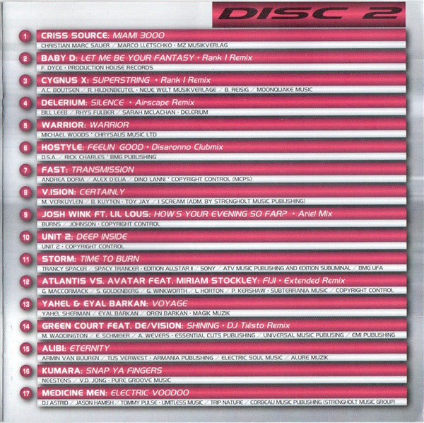 Various : De Danssalon Winter Celebration 2000 (2xCD, Mixed)