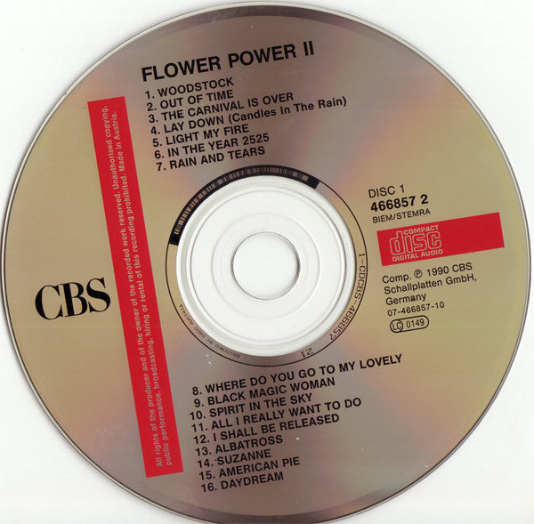 Various : Flower Power 2 (2xCD, Comp)