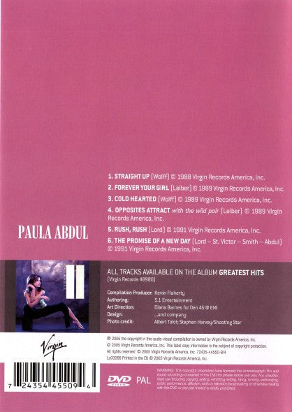 Paula Abdul : Video Hits (DVD-V)