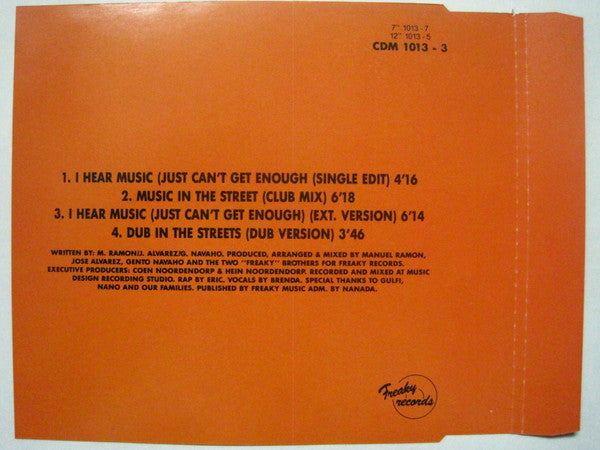 Touchdown (2) : I Hear Music In The Street (CD, Maxi)