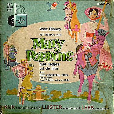 Cocktail Trio, Tonny More : Het Verhaal Van Mary Poppins (7")