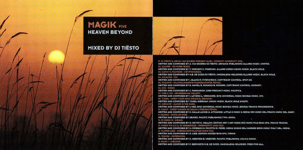 DJ Tiësto : Magik Five: Heaven Beyond (CD, Comp, Mixed)