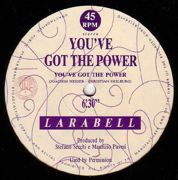 Larabell : You've Got The Power (12", Maxi)