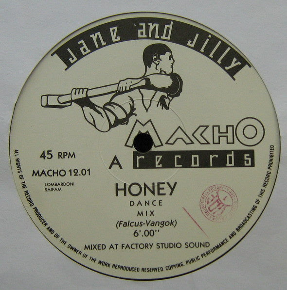 Jane & Jill : Honey (12")