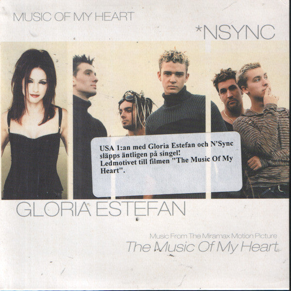 Gloria Estefan, *NSYNC : Music Of My Heart (CD, Single, Car)