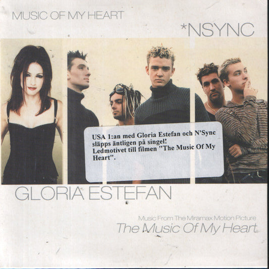 Gloria Estefan, *NSYNC : Music Of My Heart (CD, Single, Car)