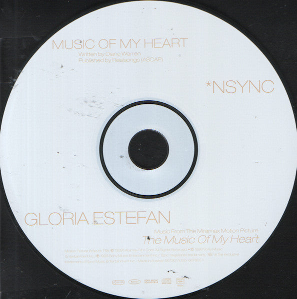 Gloria Estefan, *NSYNC : Music Of My Heart (CD, Single, Car)