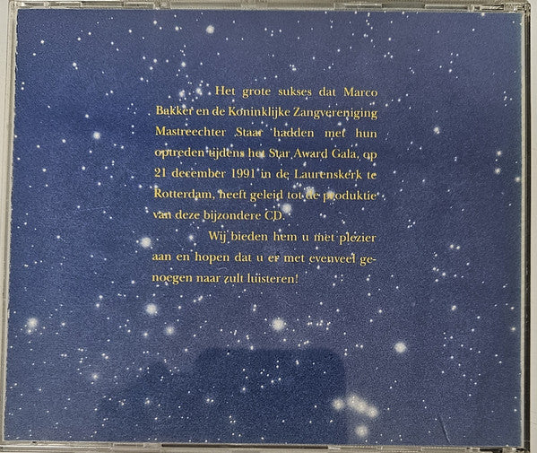 Marco Bakker En De De Mastreechter Staar : Marco Bakker En De Mastreechter Staar (CD, Comp)