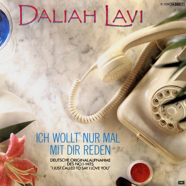 Daliah Lavi : Ich Wollt' Nur Mal Mit Dir Reden (7", Single)