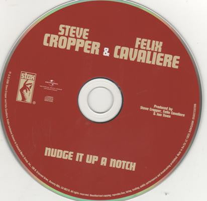 Steve Cropper & Felix Cavaliere : Nudge It Up A Notch (CD, Album)
