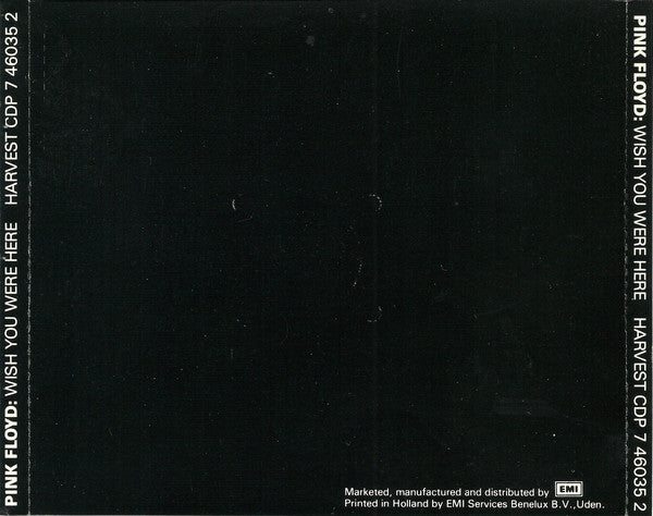 Pink Floyd : Wish You Were Here (CD, Album, RE)