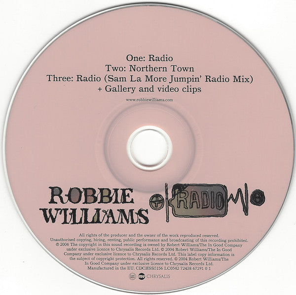 Robbie Williams : Radio (CD, Single, Enh)